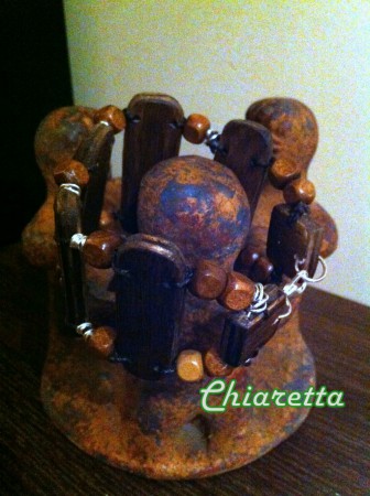 Bracciale in legno